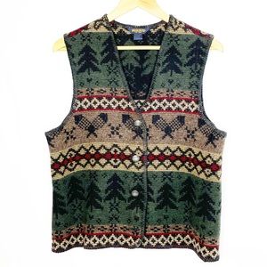 Woolrich Outdoor Cabin Life Wool Blend Vest (M)